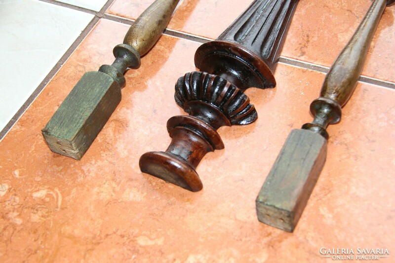 Tin German carving, carving, ornament 3 pcs. (3)