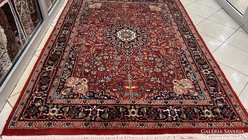 3540 ÁLOMSZÉP Hindu Tabriz kézi csomó gyapjú perzsa szőnyeg 170X240CM ingyen futár