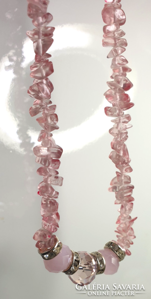 Beautiful mineral necklace 46 cm