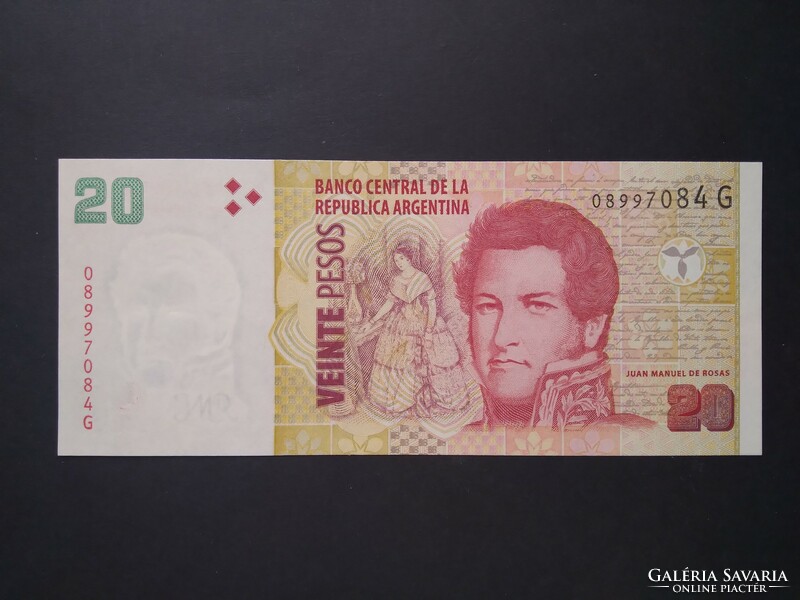 Argentína 20 Pesos 2018 Unc