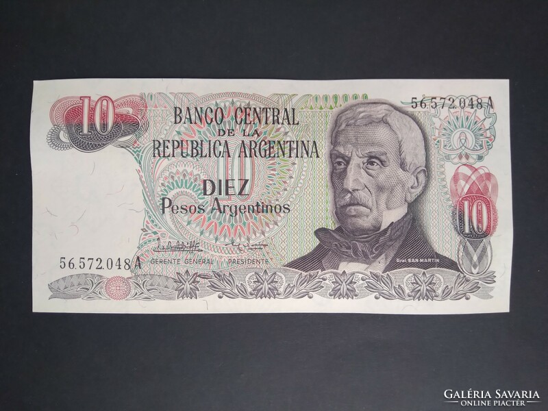 Argentina 10 pesos 1984 oz