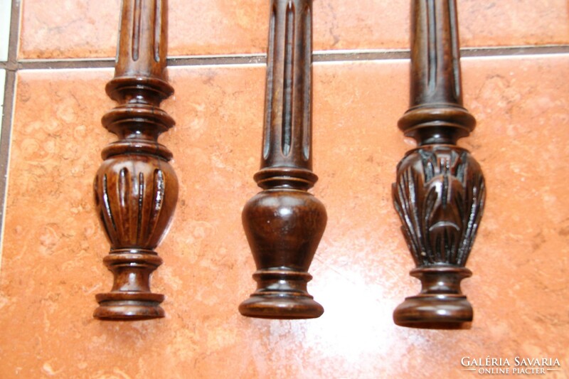 Tin German carving, carving, ornament 3 pcs. (4)