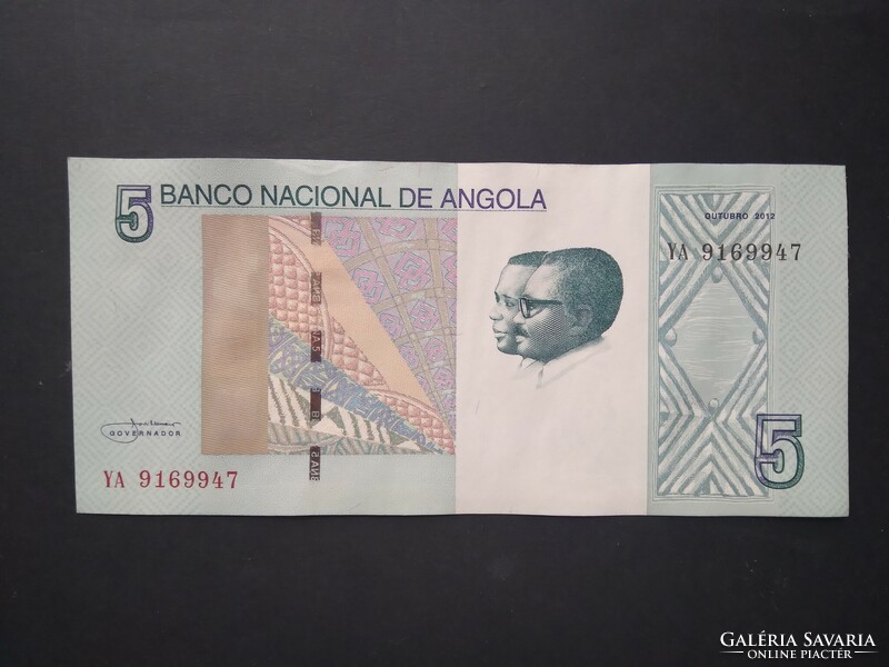 Angola 5 Kwanzas 2012 XF+