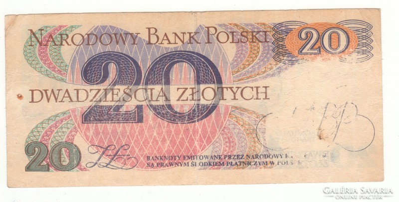 20 Zlotych 1982 Poland