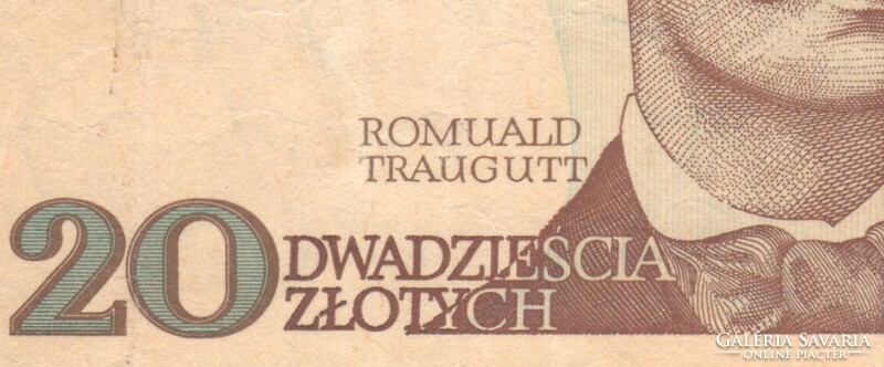 20 ZLOTYCH 1982 LENGYELORSZÁG