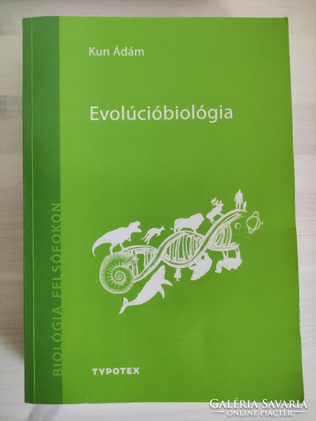 Kun ádám evolutionary biology textbook in mint condition typotex publisher