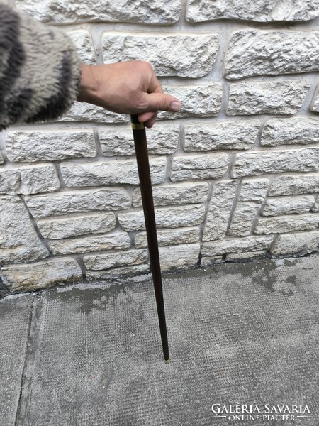 József Ferencz Käiser walking stick, dagger stick, walking stick with tongs