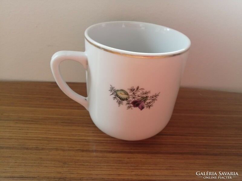 Zsolnay mug with violet decor