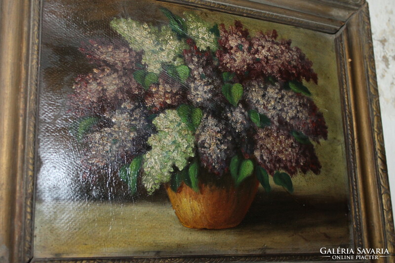 Antique Signed Painting 709