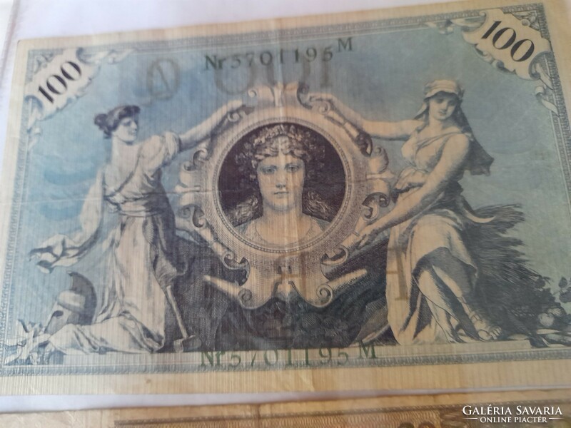 Papír pénz  régi, Reichsmark
