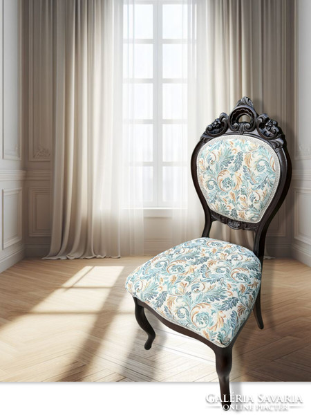 Klasszikus antik szék felújítva