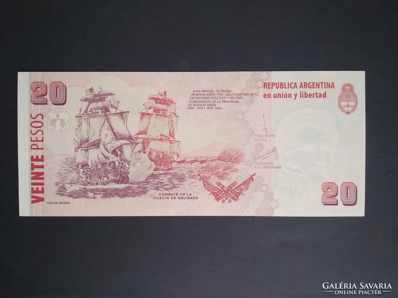 Argentina 20 pesos 2018 oz