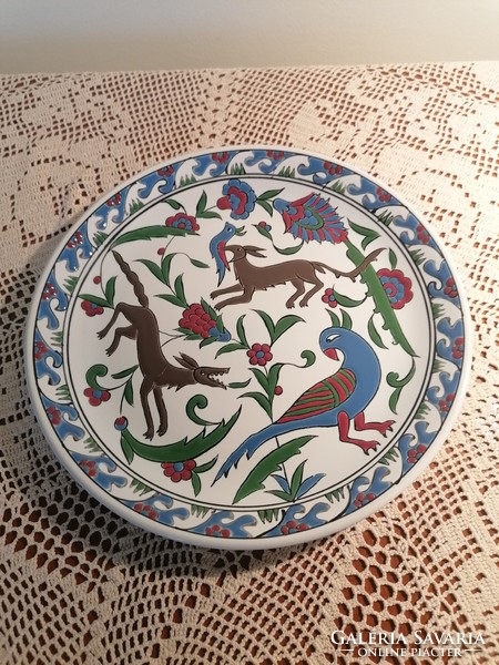Greek hand painted plate
