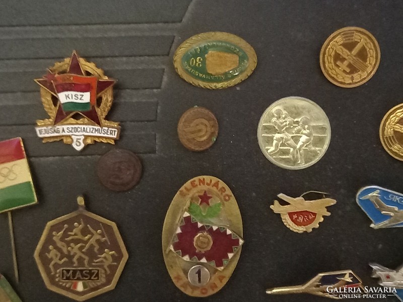 Miscellaneous badges.