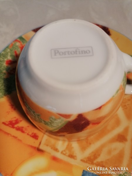 Portofino kávéscsésze aljjal