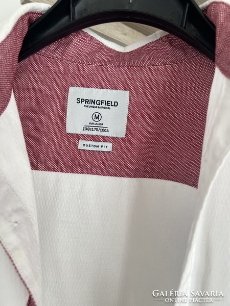 Springfield custom fit boy/man long sleeve shirt m