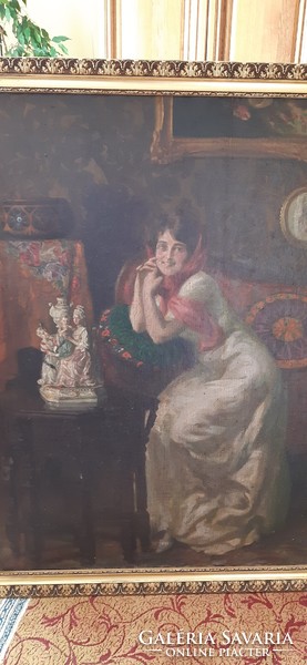 Nagy Vilmos (1874-1953) festmény