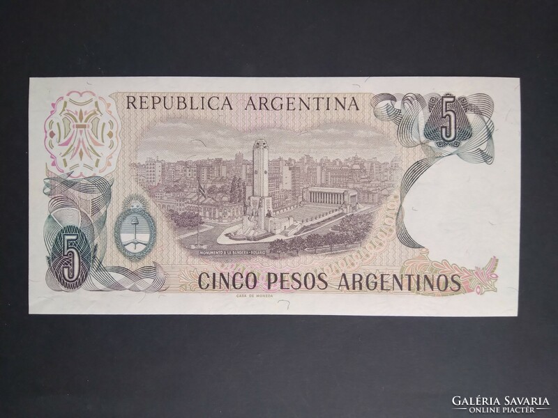 Argentina 5 pesos 1983 oz