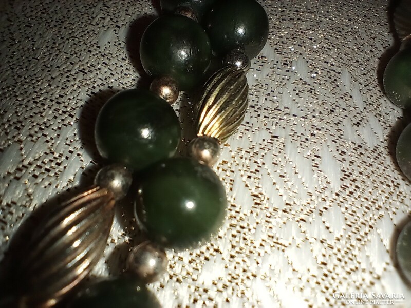 Vintag jade necklaces.