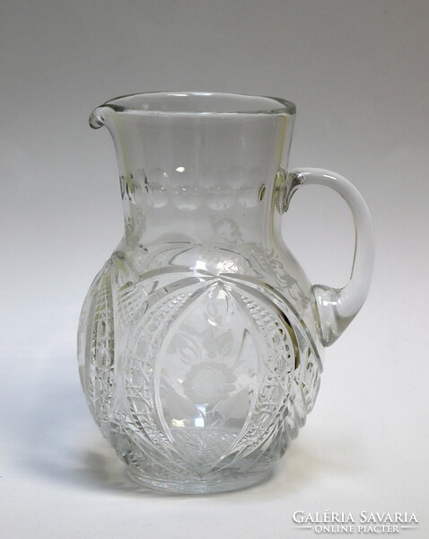 Beautiful crystal water or wine jug