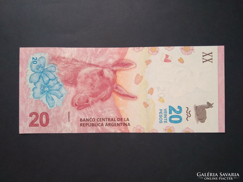 Argentina 20 pesos 2017 unc