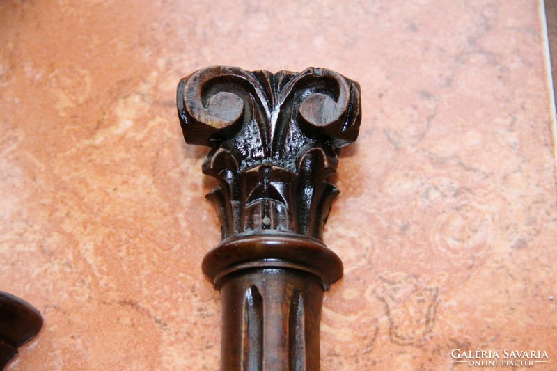 Tin German carving, carving, ornament 3 pcs. (4)