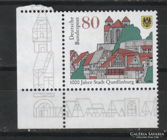 Ívszéles Német 1228 Mi 1765 postatiszta       1,20 Euró