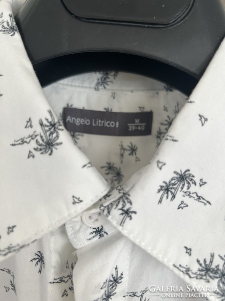 Angelo litrico boy/man short sleeve shirt m