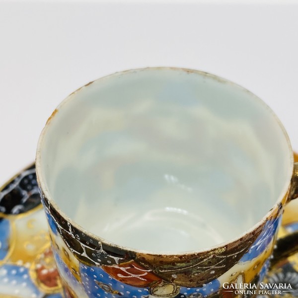 Kínai porcelán kávéskészlet