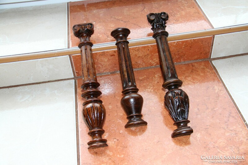 Tin German carving, carving, ornament 3 pcs. (4)