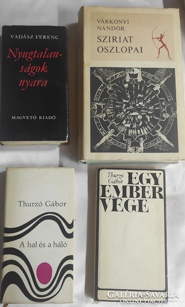 Magyar szerzők művei rengeteg könyv (Sz-Z) 5 db-tól 300,-Ft