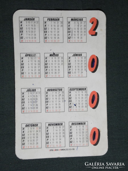 Card calendar, jsi profil kft., Truck tire service, Székesfehérvár, 2000, (6)