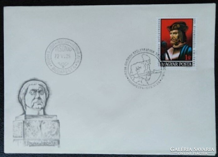 F2787 / 1972 dozsa György stamp on fdc