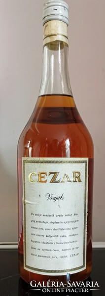 Cezar vinjak/brandy/cognac 1980s 1 liter / 40%