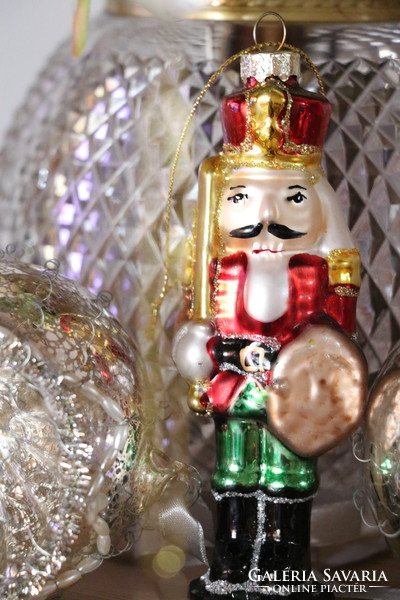 Craft nutcracker Christmas tree decoration