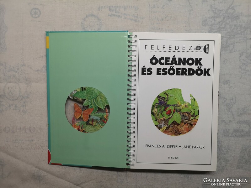 Frances dipper - jane parker - explorer - oceans and rainforests