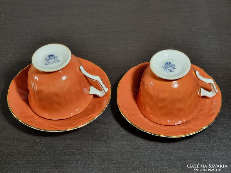 2 tea sets aynsley made in england tine english porcelain