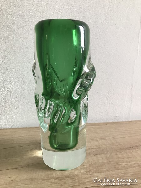 Rare ladislav palecek skrdlovice vase 21 cm