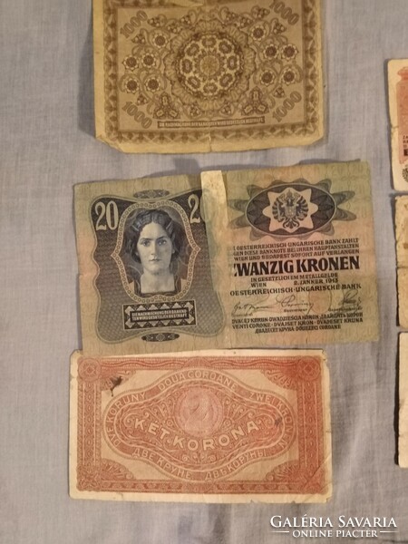 Bécsi korona bankjegyek