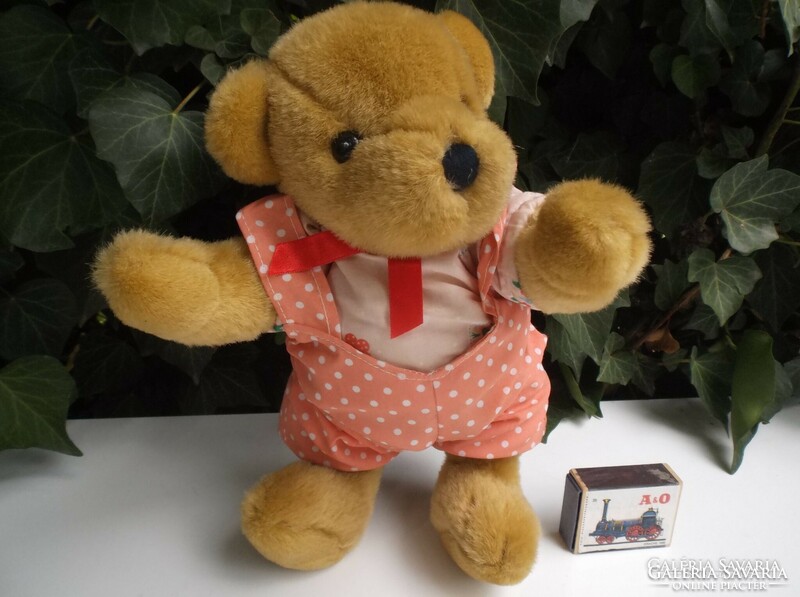 Teddy bear - 24 x 17 cm - soft - plush - brand new - exclusive - German - flawless