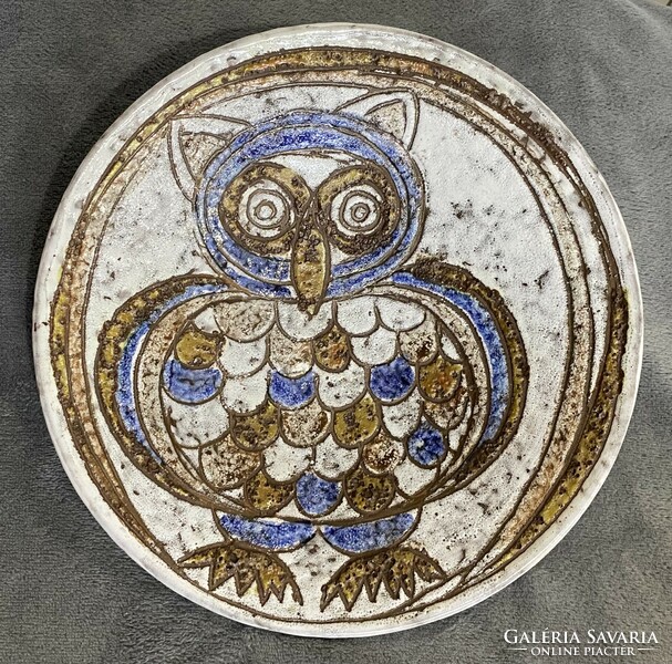 Owl wall ceramic