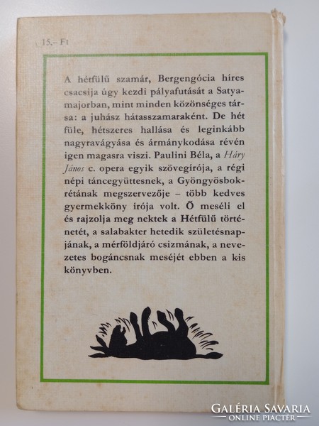 Béla Paulini - the donkey with seven ears and the rabbit with three ears