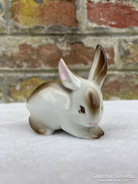 Zsolnay porcelain bunny - rabbit figure