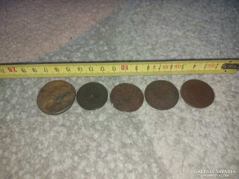 5 coins, 3 coins, 4 coins, etc...