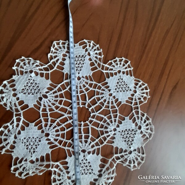 Very nice crocheted lace 2 pcs