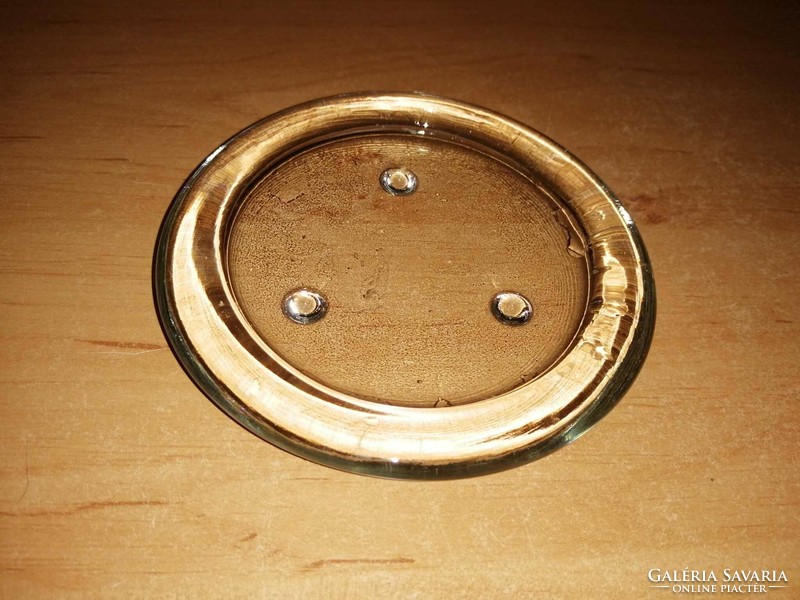 Glass coaster, coaster - diameter 11 cm (3k)