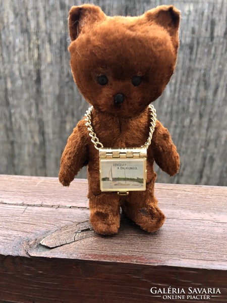 Teddy bear souvenir from Balaton