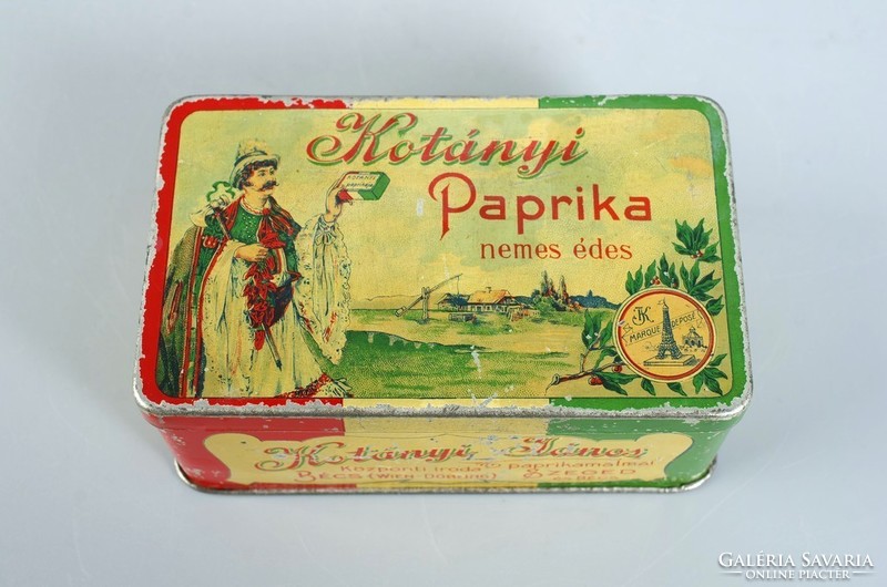 Kotány paprika sweet noble box of Szeged spiced paprika