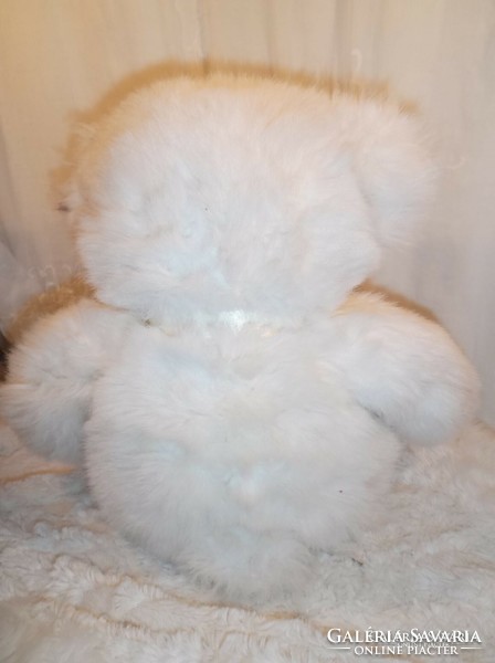 Teddy bear - 45 x 40 cm - plush - from collection - Austrian - exclusive - flawless