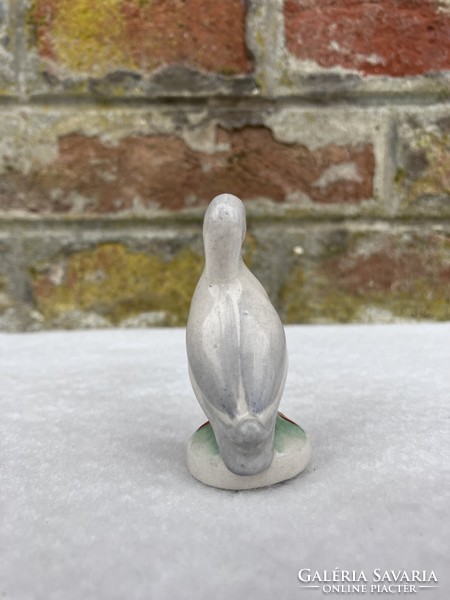 Aquincumi mini porcelain duck - goose figure